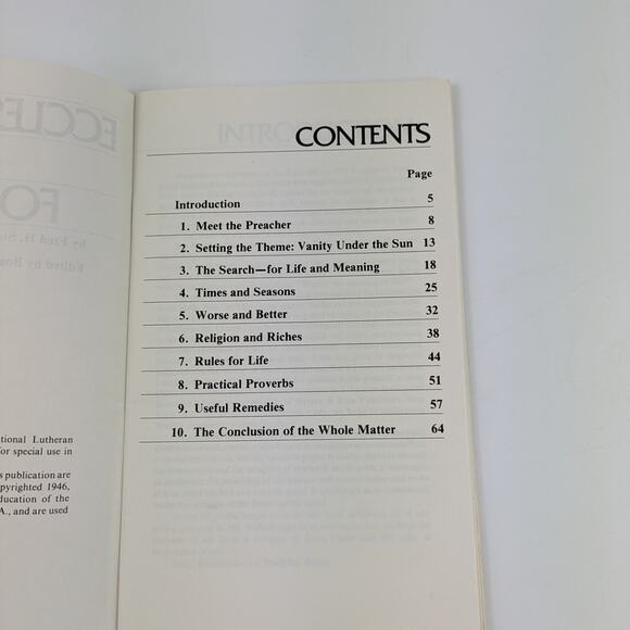 Religious Lutheran Booklets Concordia Bible Study Women's Groups 70s 80s Vintage - Picture 14 of 16